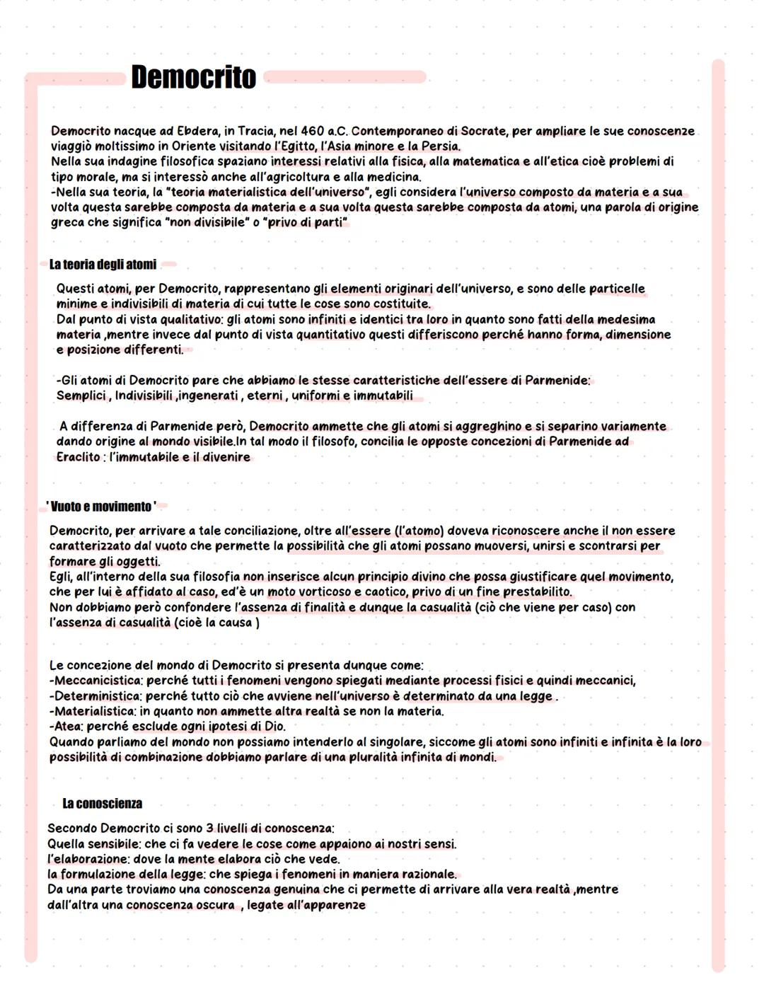 # Fisici pluralisti

La filosofia ritenuta come techné ovvero la coscienza pratica delle cose, utilizzare la ragione per studiare la
natura 