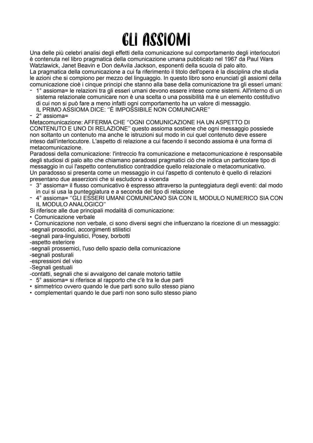 LA COMUNICAZIONE
Questa parola deriva dal latino "communis" che significa comune, da cui deriva "comunico" che
significa mettere in comune. 