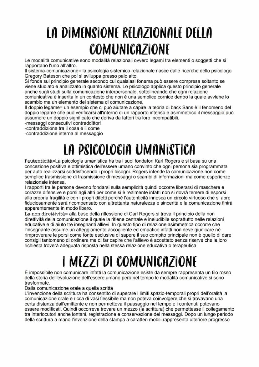 LA COMUNICAZIONE
Questa parola deriva dal latino "communis" che significa comune, da cui deriva "comunico" che
significa mettere in comune. 
