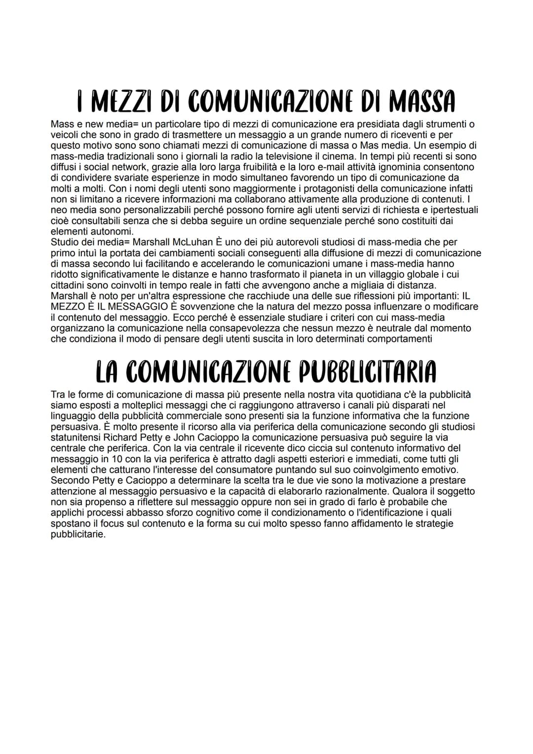 LA COMUNICAZIONE
Questa parola deriva dal latino "communis" che significa comune, da cui deriva "comunico" che
significa mettere in comune. 