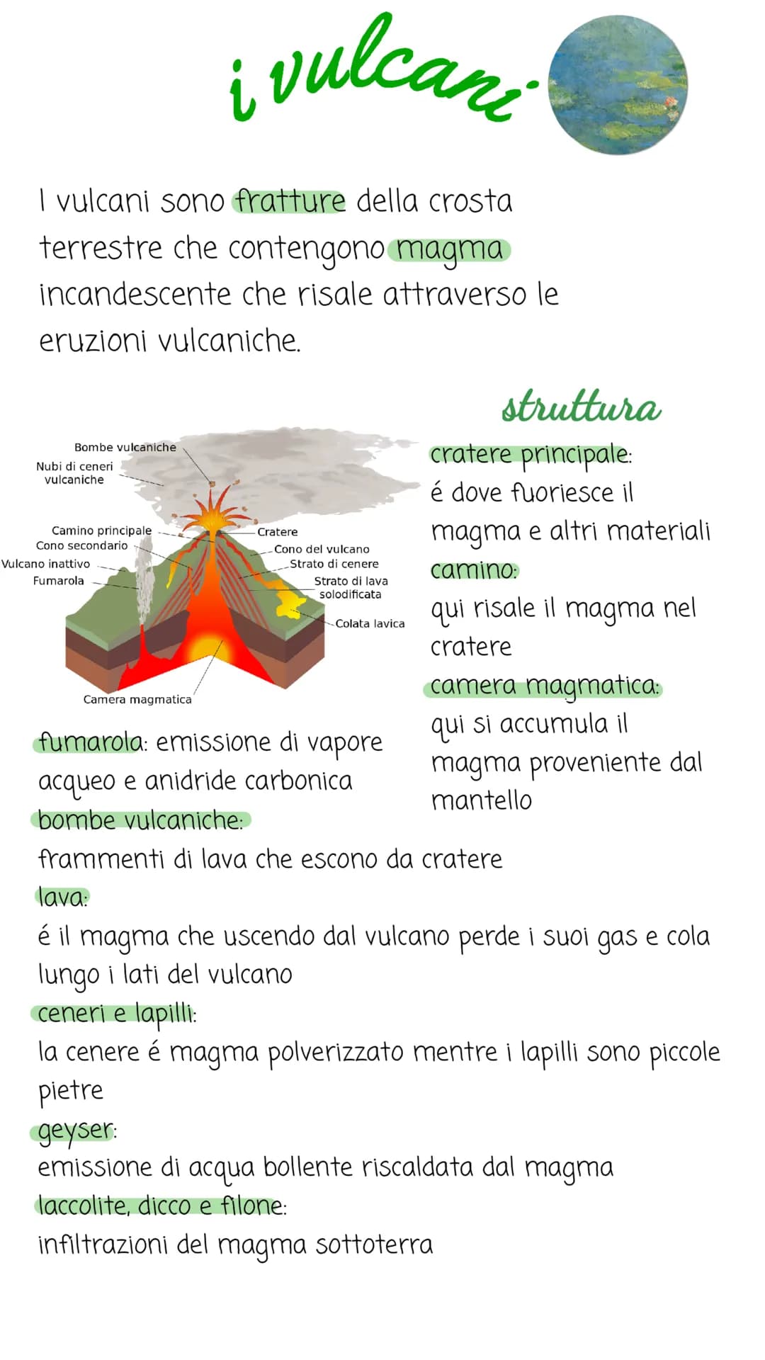 i vulcare
I vulcani sono fratture della crosta
terrestre che contengono magma
incandescente che risale attraverso le
eruzioni vulcaniche.
Bo