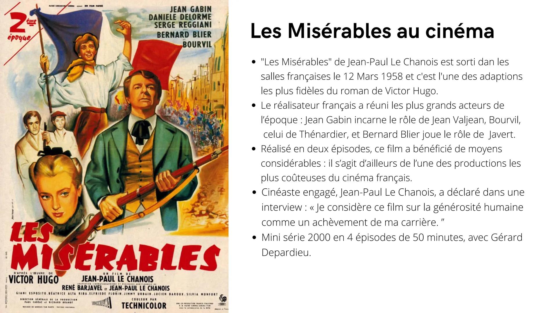Les
Misérables
Les Misérables: par
Victor Hugo
Alessia Berton L'auteur
Victor-Marie Hugo est né le 26 Fevrier
1802 à Besançon et mort le 22 