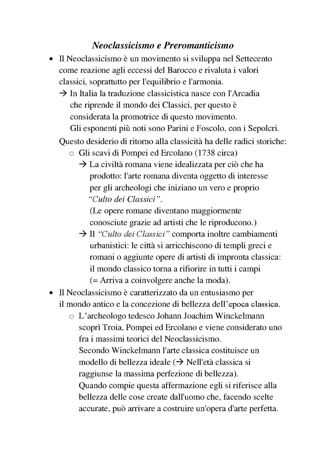 Scopri le Opere di Parini e il Preromanticismo: Vita, Pensiero e Canti di Ossian