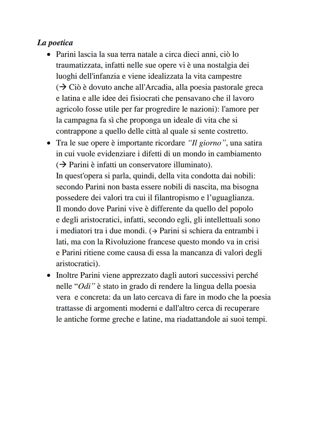 Neoclassicismo e Preromanticismo
• Il Neoclassicismo un movimento si sviluppa nel Settecento
come reazione agli eccessi del Barocco e rivalu