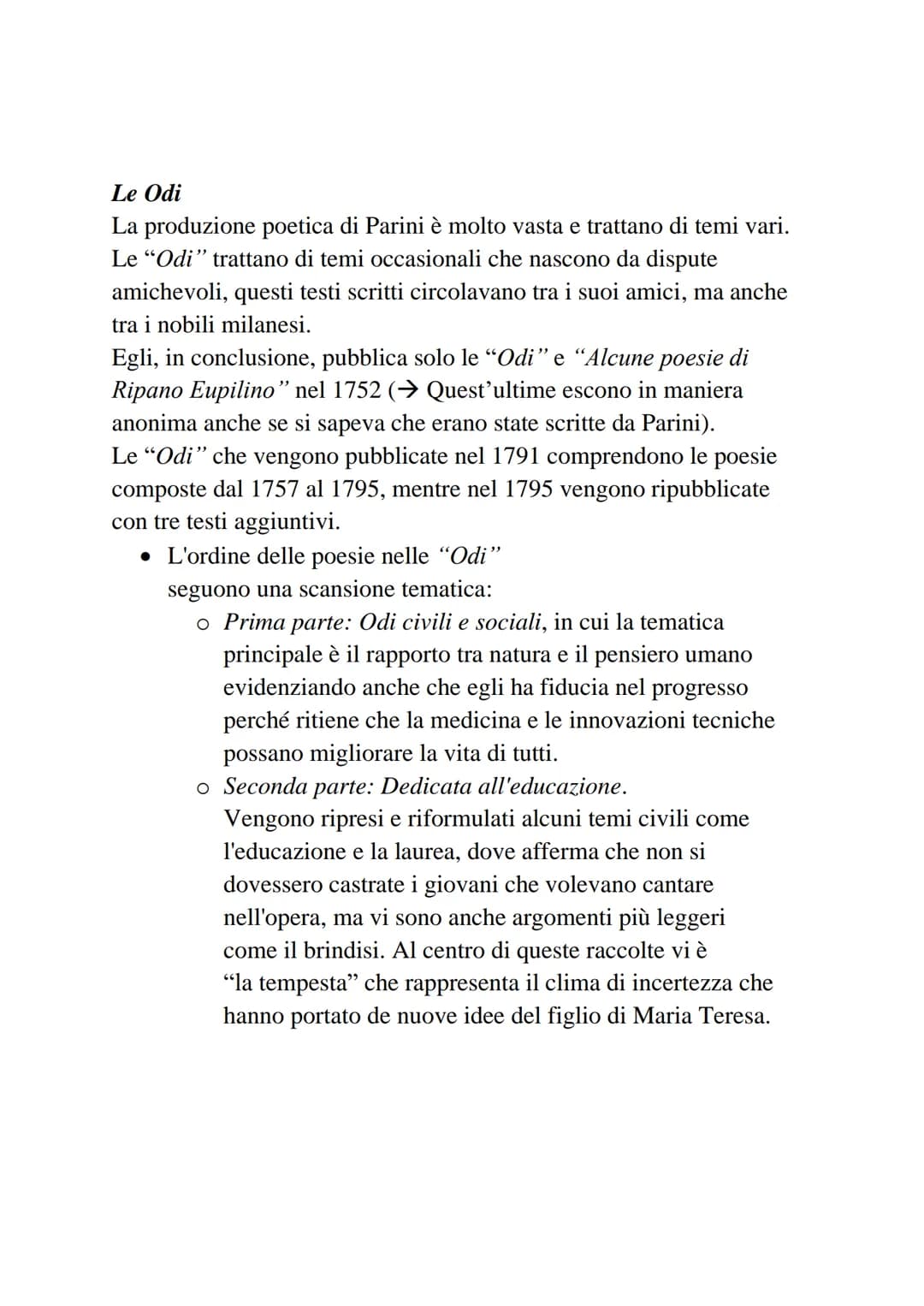 Neoclassicismo e Preromanticismo
• Il Neoclassicismo un movimento si sviluppa nel Settecento
come reazione agli eccessi del Barocco e rivalu