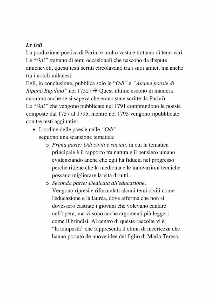 Neoclassicismo e Preromanticismo
• Il Neoclassicismo un movimento si sviluppa nel Settecento
come reazione agli eccessi del Barocco e rivalu