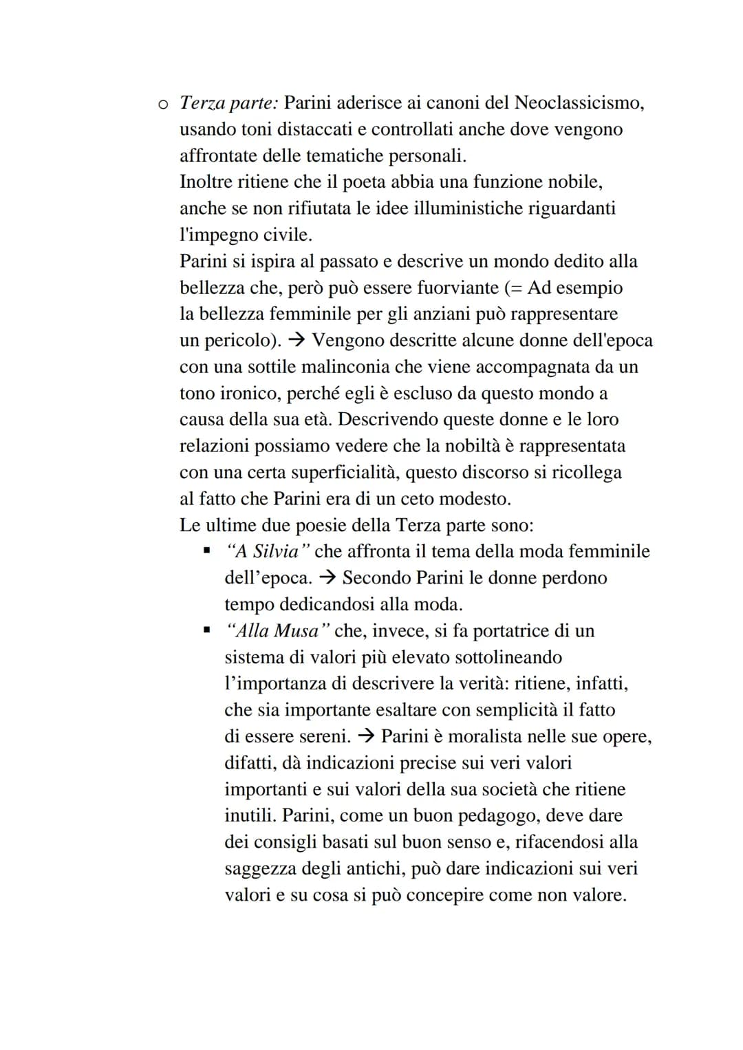 Neoclassicismo e Preromanticismo
• Il Neoclassicismo un movimento si sviluppa nel Settecento
come reazione agli eccessi del Barocco e rivalu