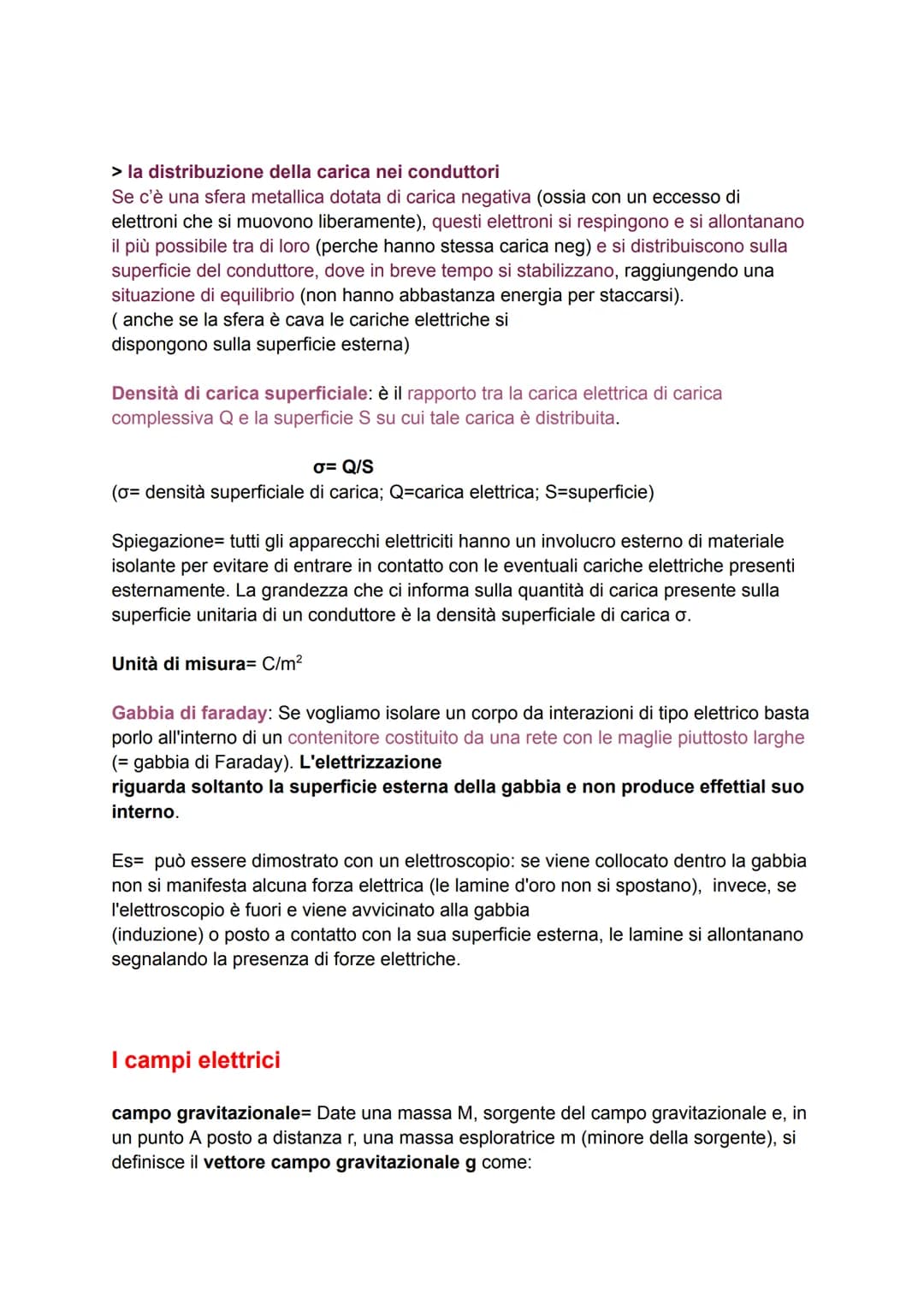 I fenomeni elettrostatici
Fin dall'antichità si è notato che un oggetto di Ambra strofinato su un tessuto
attirasse altri corpi leggeri. La 