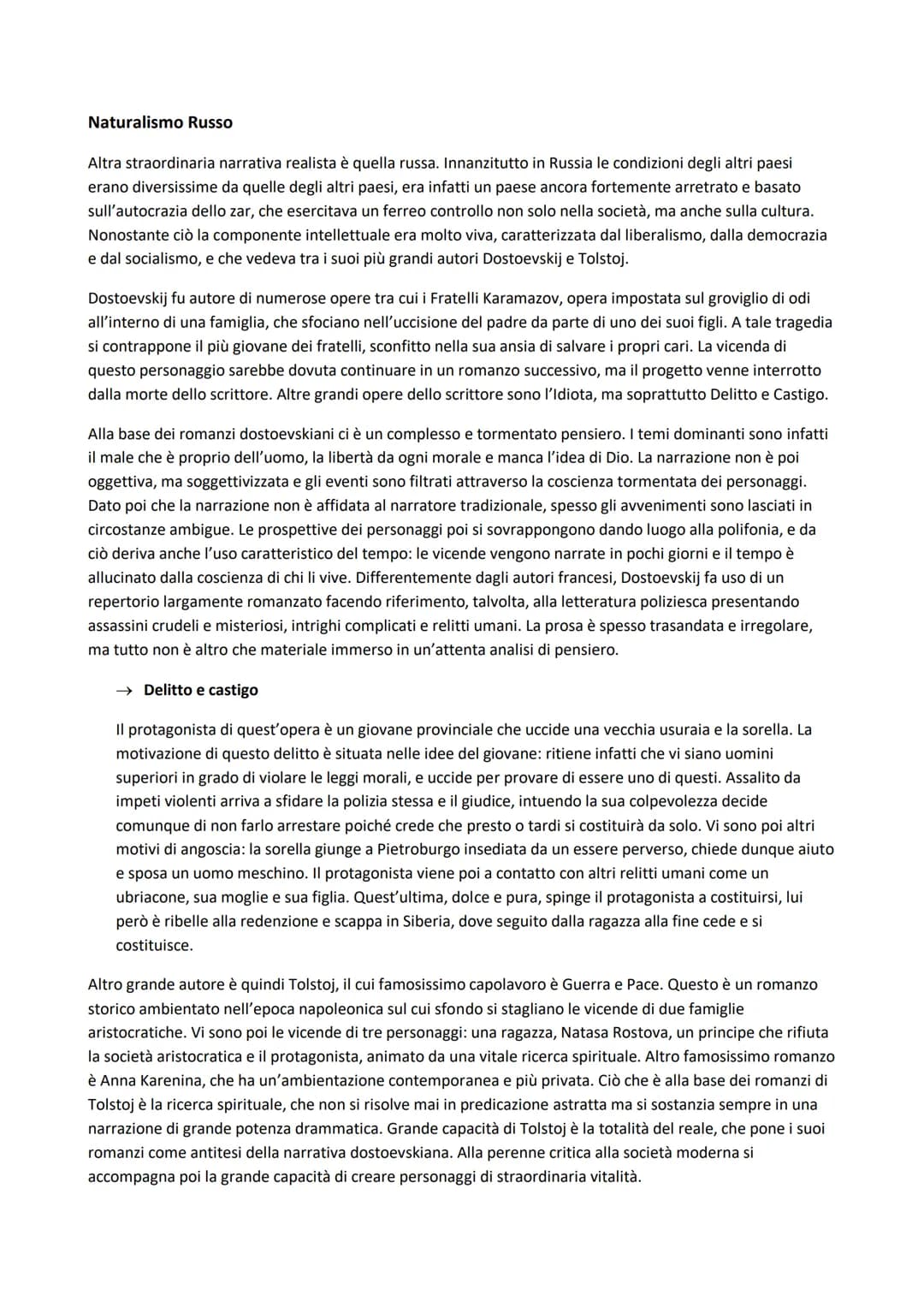 
<p>Il Naturalismo ha avuto origine in Francia negli anni settanta dell'ottocento ed è strettamente legato al Positivismo, un movimento che 