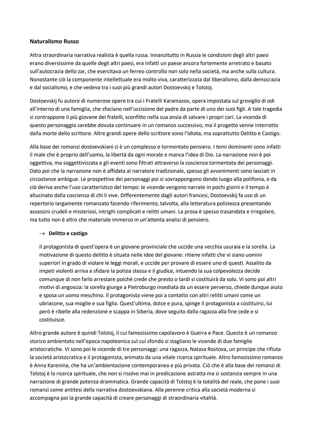 
<p>Il Naturalismo ha avuto origine in Francia negli anni settanta dell'ottocento ed è strettamente legato al Positivismo, un movimento che 