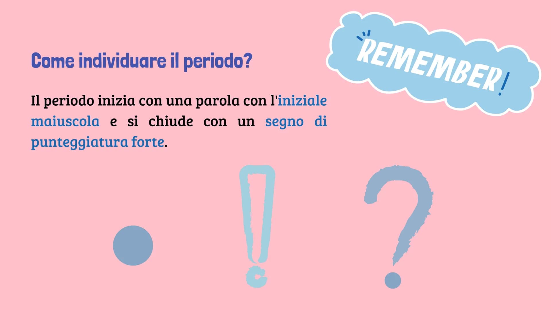 
<p>Che cos'è il periodo?<br />
Il periodo è l'insieme di due o più frasi semplici collegate tra loro, formando così una struttura più compl