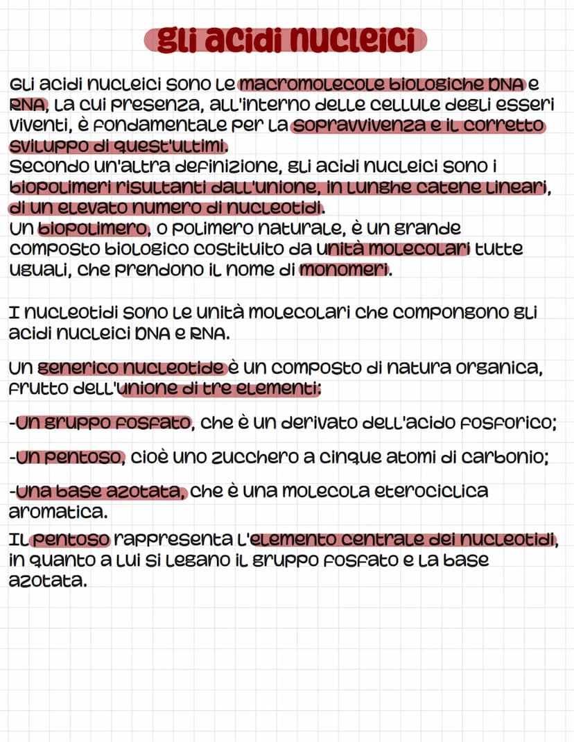Le biomolecole
Esistono quasi mille miliardi di biomolecole sintetizzate
dagli esseri viventi. Esse possono essere suddivise in
quattro clas