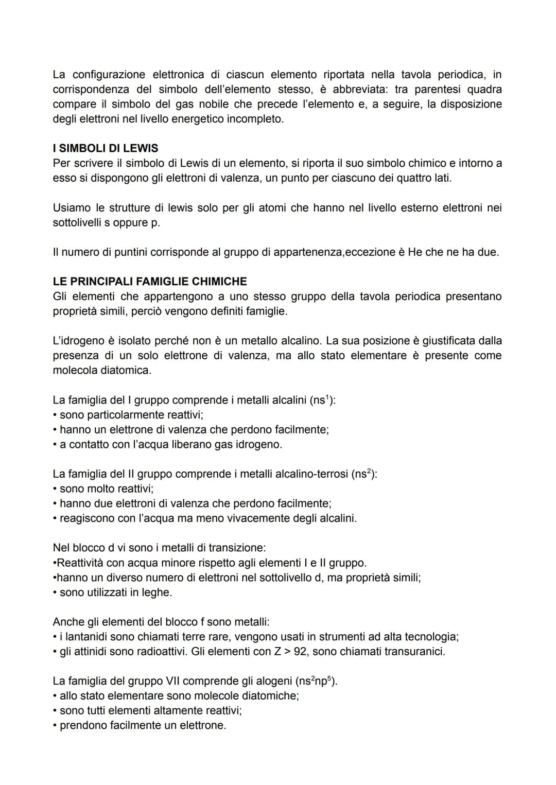 VERSO IL SISTEMA PERIODICO
Alla fine del Settecento gli elementi conosciuti sono solo 22 ma, trent'anni dopo, Humphry
Davy e Jöns Jacob Berz