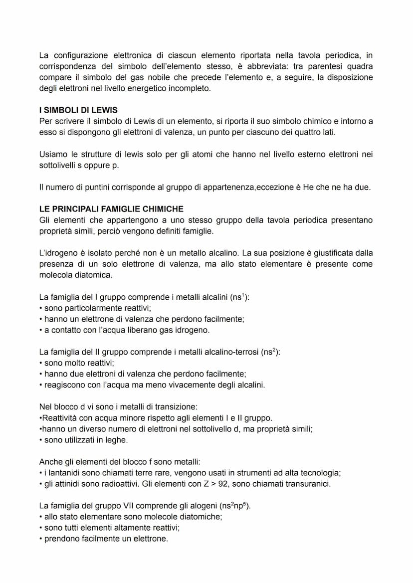 VERSO IL SISTEMA PERIODICO
Alla fine del Settecento gli elementi conosciuti sono solo 22 ma, trent'anni dopo, Humphry
Davy e Jöns Jacob Berz