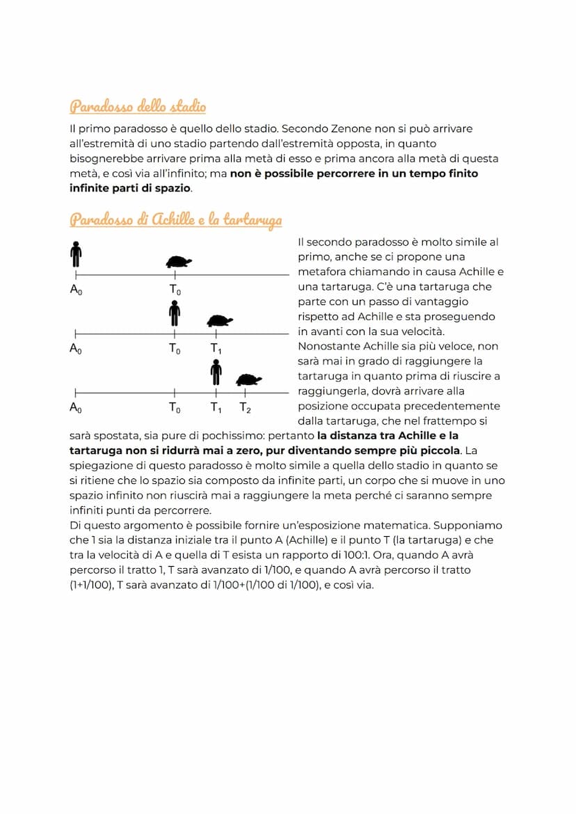 1. La filosofia eleatica
L'eleatismo prende il suo nome da una città situata nell'attuale regione della
Campania, a sud di Paestum, la città