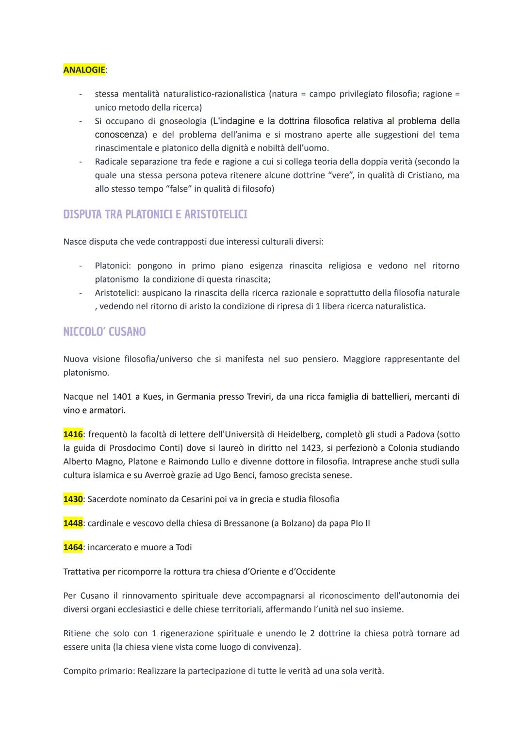 Umanesimo e Rinascimento
PICO DELLA MIRANDOLA
Nasce a Mirandola, presso modena nel 1463 e muore a Firenze nel 1494
GLI STUDI E L'ATTIVITA':
