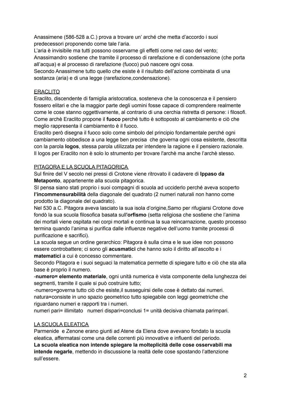 La filosofia nasce in lonia, una regione sulla costa meridionale dell'Asia minore; qui nel VII
secolo a.C. si era creata la confederazione l