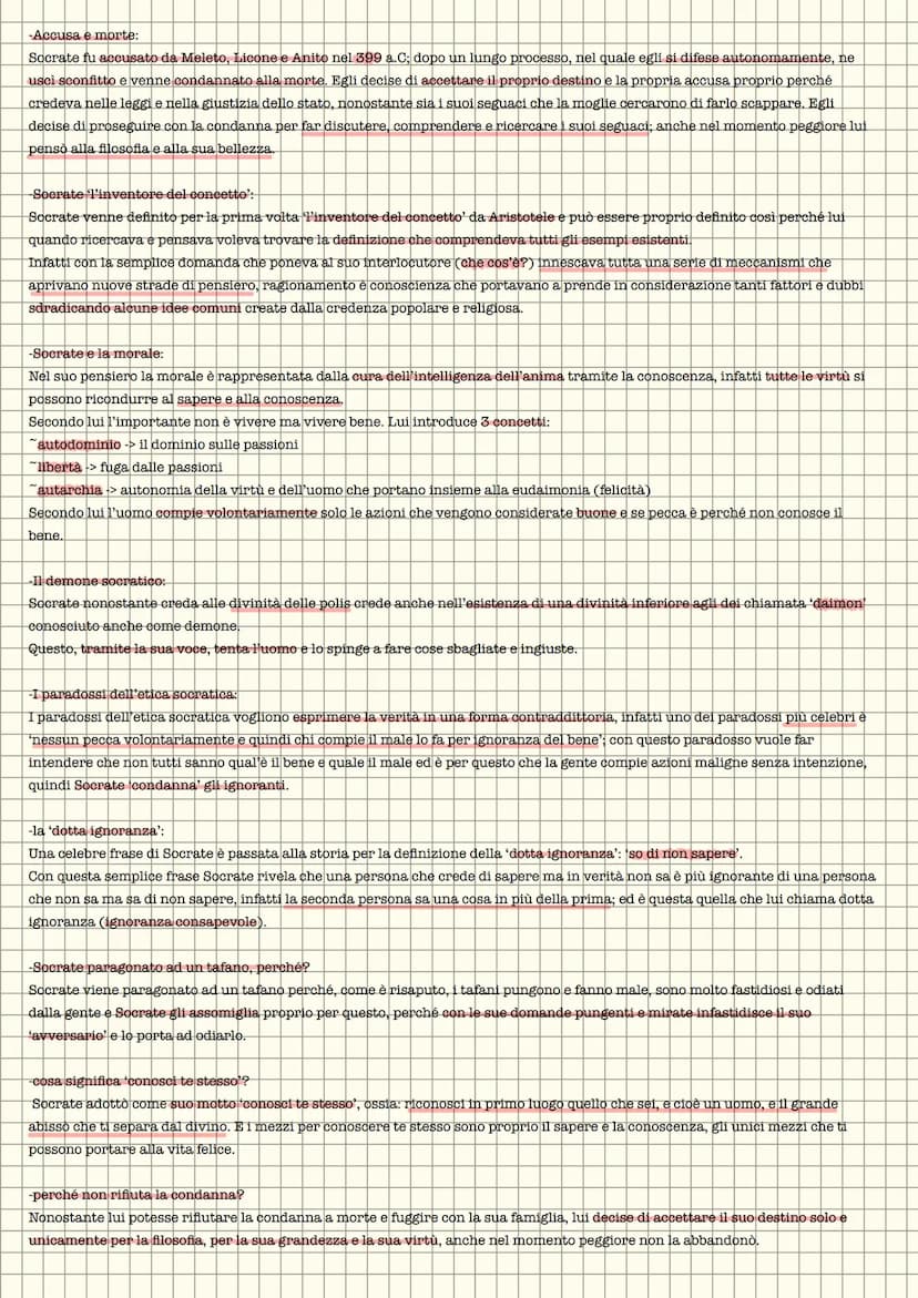 Filosofia Socrate
-Perché non vuole scrivere?
Perché secondo lui la filosofia non può essere trasmessa è provocata tramite delle parole scri