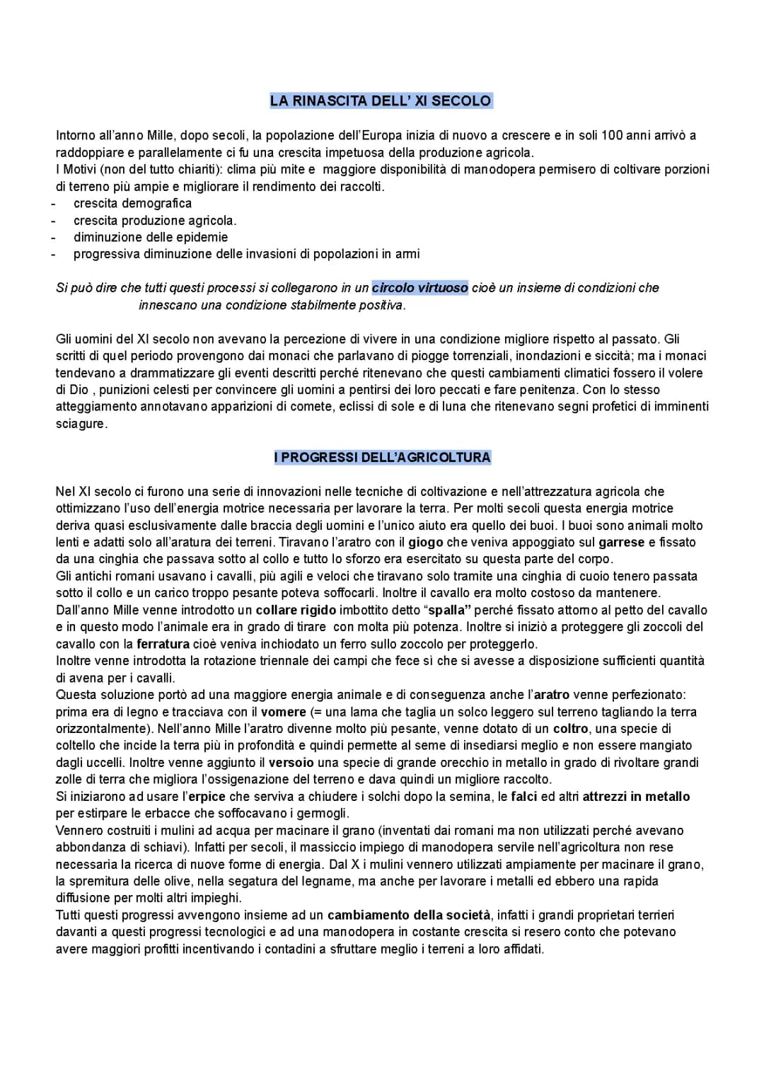 Scopri la Rinascita dell'Anno Mille e la Rivoluzione Agricola!