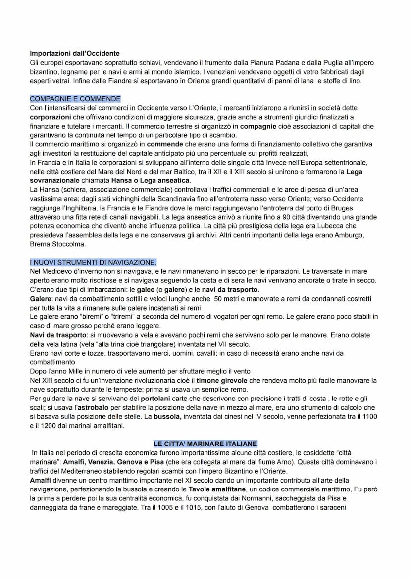 LA RINASCITA DELL' XI SECOLO
Intorno all'anno Mille, dopo secoli, la popolazione dell'Europa inizia di nuovo a crescere e in soli 100 anni a