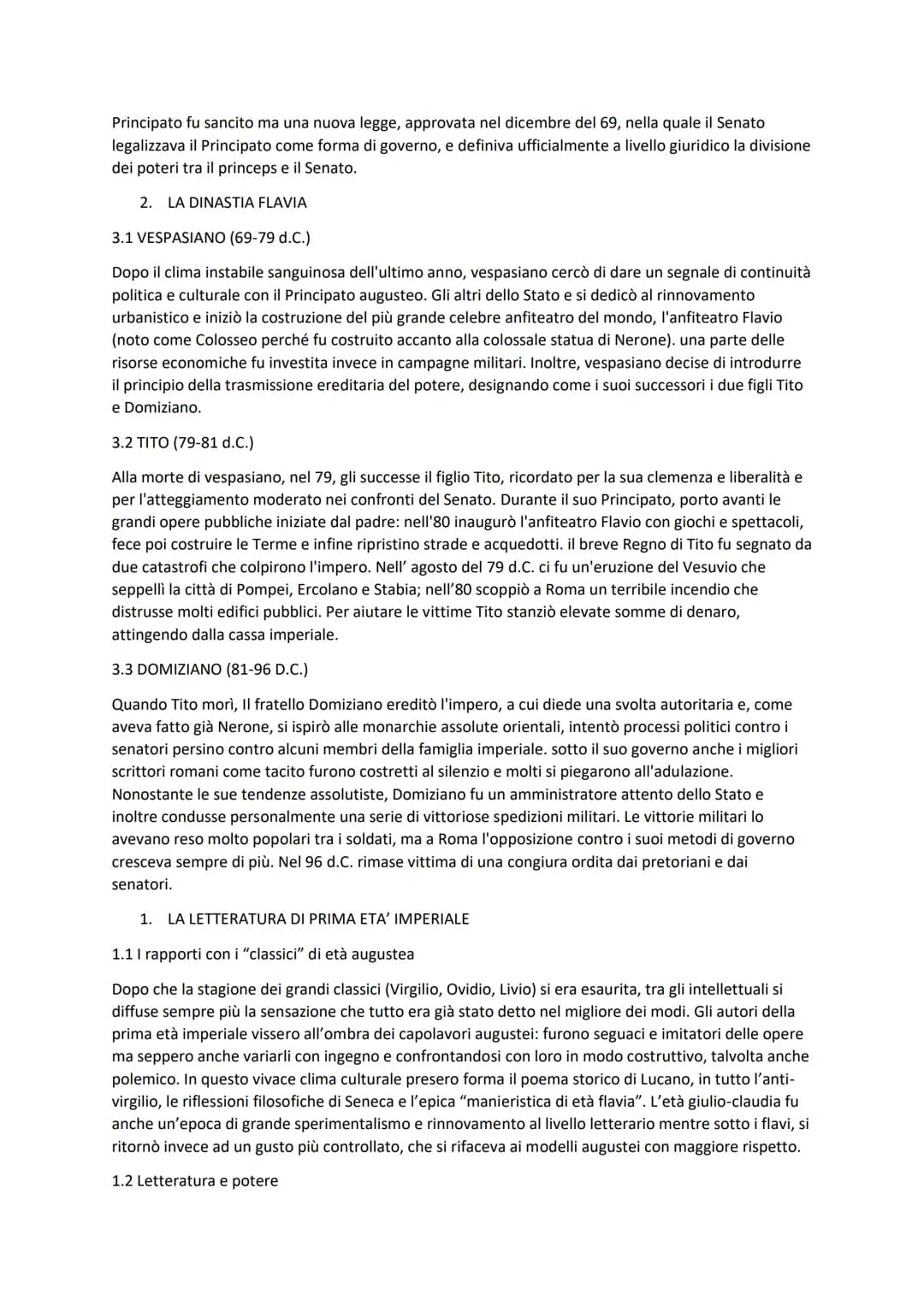 1. LA DINASTIA GIULIO-CLAUDIA
1.1 Il problema della successione
Augusto morì nel 14 d.C., lasciando come erede di Roma Tiberio. Augusto non 