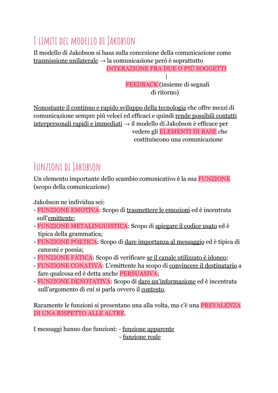 Comunicazione: - come trasmissione di informazioni
LA COMUNICAZIONE
CLAUDE SHANNON (1916-2001)
Primo modello della comunicazione come trasmi