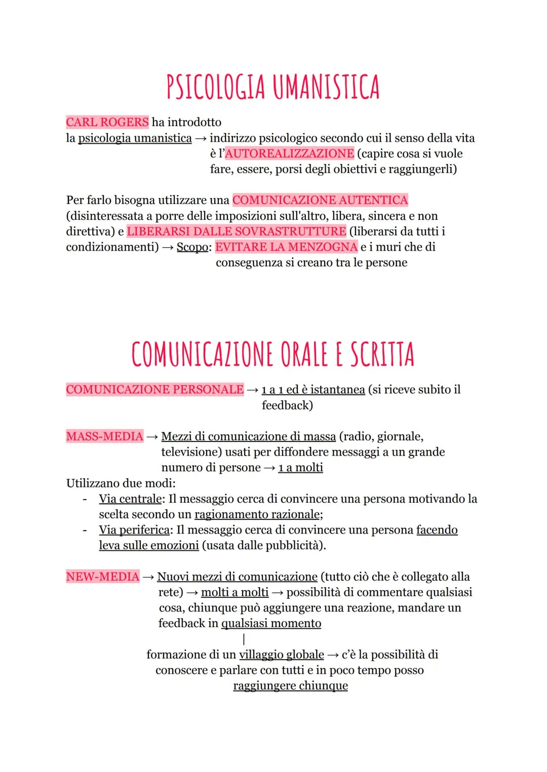 Comunicazione: - come trasmissione di informazioni
LA COMUNICAZIONE
CLAUDE SHANNON (1916-2001)
Primo modello della comunicazione come trasmi