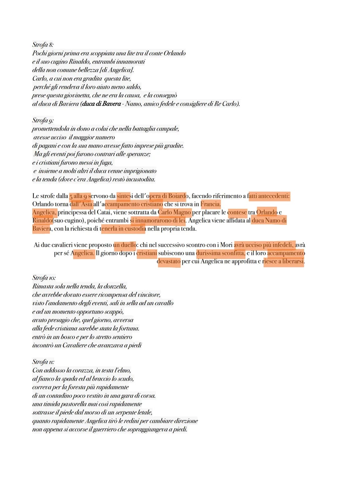 POEMA EPICO-CAVALLERESCO
È un poema epico che deriva dalla fusione del ciclo carolingio (Chanson de Geste- Chanson de Roland,
Rolando paladi