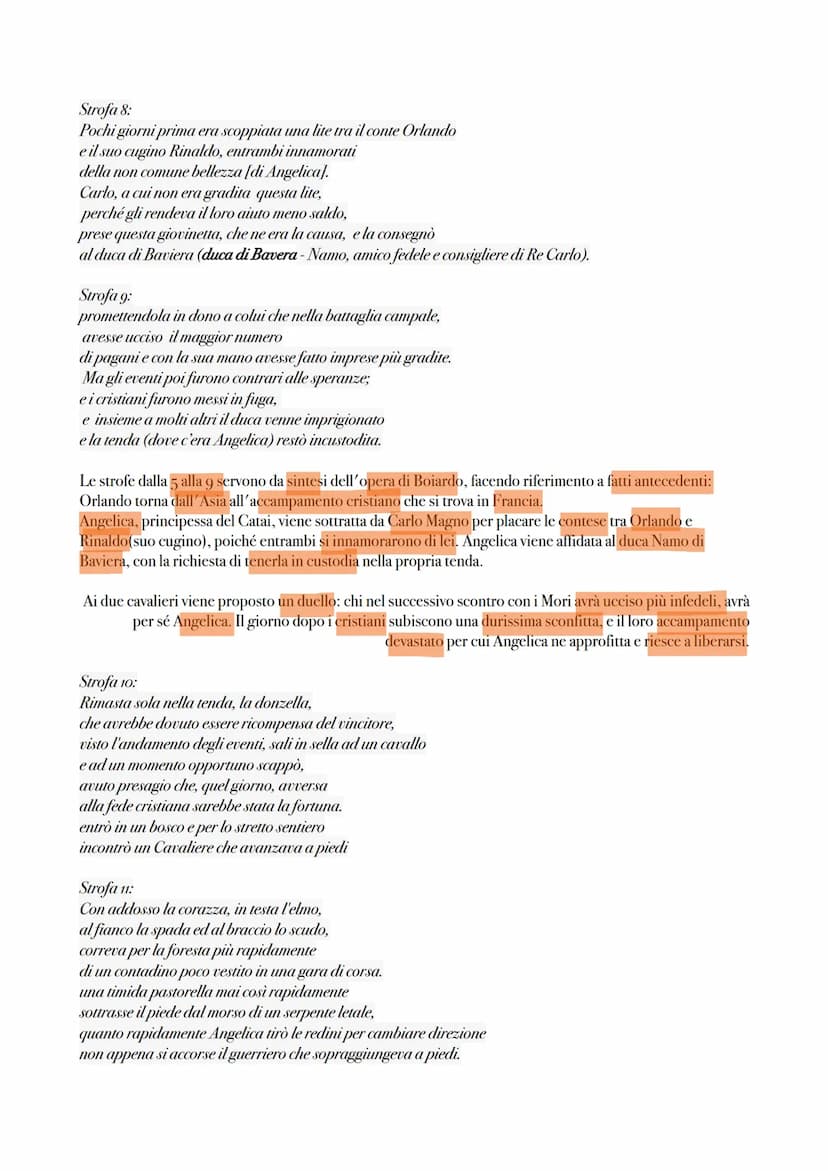 POEMA EPICO-CAVALLERESCO
È un poema epico che deriva dalla fusione del ciclo carolingio (Chanson de Geste- Chanson de Roland,
Rolando paladi
