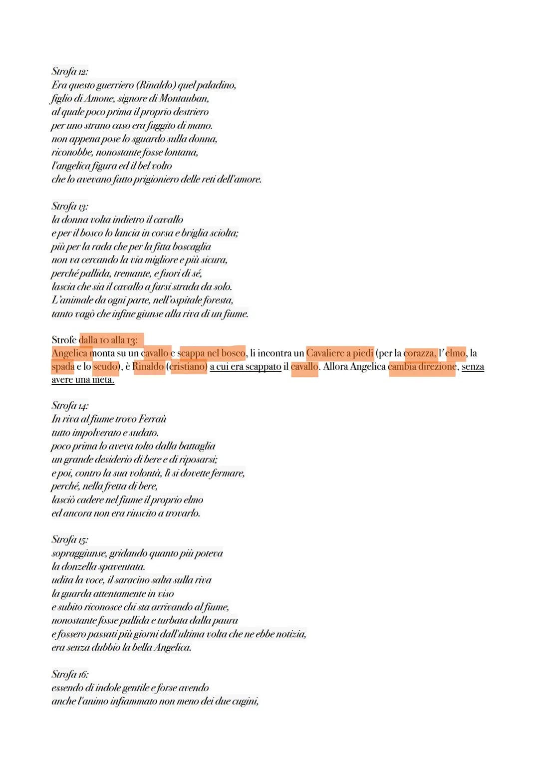 POEMA EPICO-CAVALLERESCO
È un poema epico che deriva dalla fusione del ciclo carolingio (Chanson de Geste- Chanson de Roland,
Rolando paladi