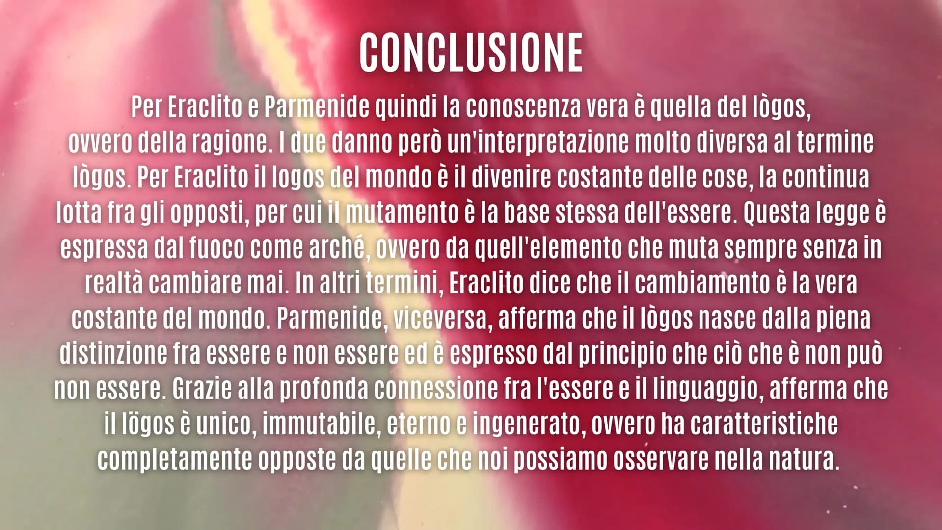 
<h2 id="eraarcaicariassunto">Era arcaica riassunto</h2>
<p>Eraclito e Parmenide</p>
<p>Eraclito fu una delle personalità più significative 