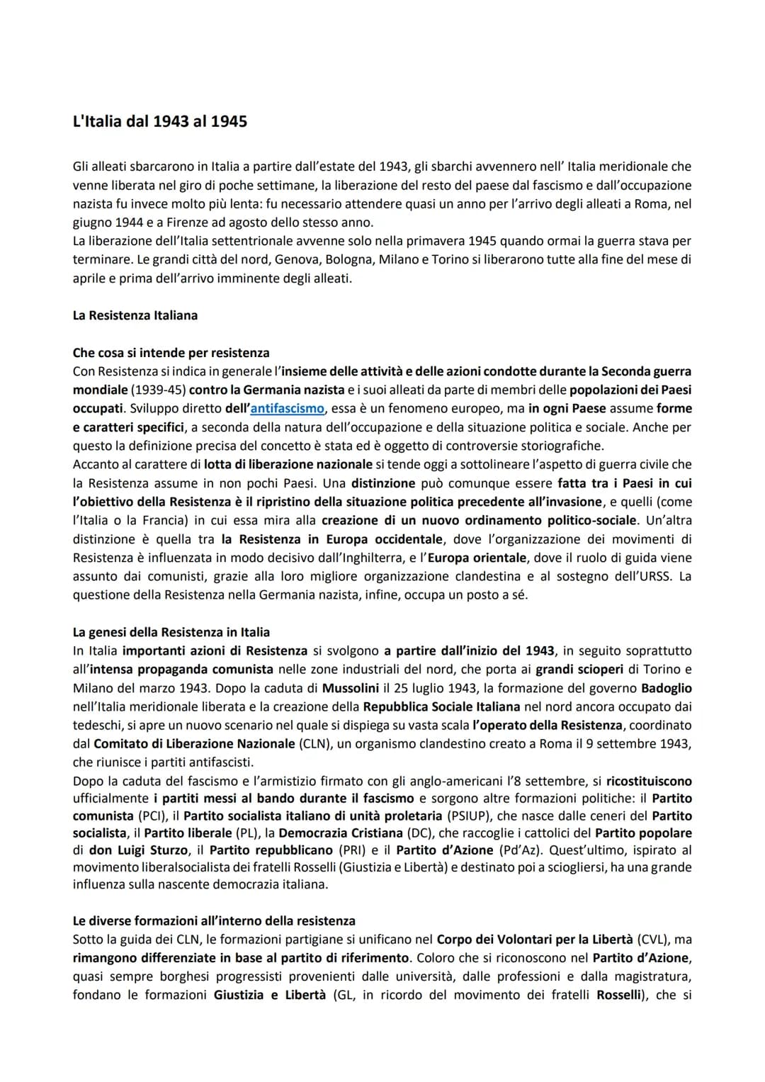 1939 - 1947
La Seconda guerra mondiale
L'invasione della Polonia da parte di Hitler avvia la Seconda guerra mondiale. Italia, Germania e Gia