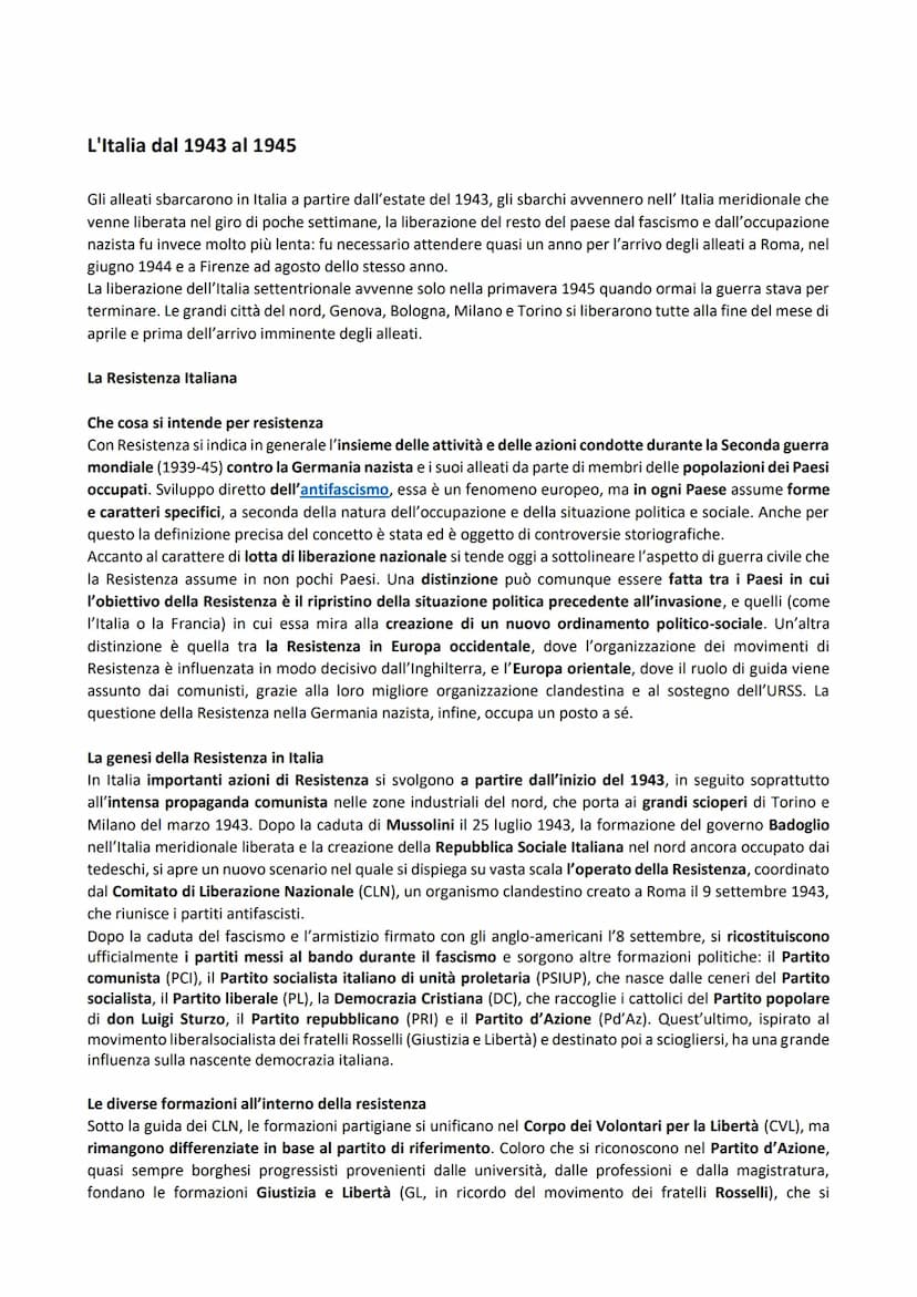 1939 - 1947
La Seconda guerra mondiale
L'invasione della Polonia da parte di Hitler avvia la Seconda guerra mondiale. Italia, Germania e Gia