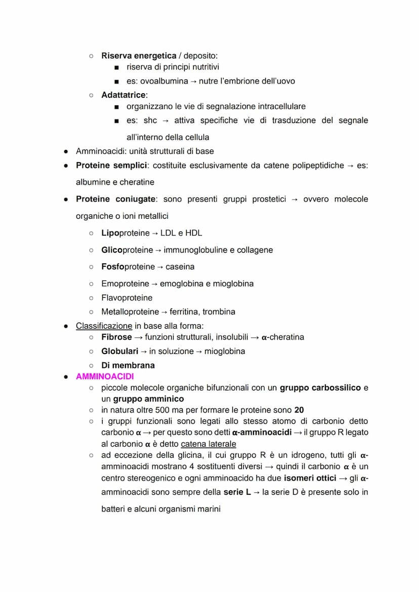 Introduzione
• Biomolecole: molecole che svolgono un ruolo nei sistemi biologici
Caratteristiche:
● Biochimica → studio delle biomolecole
●
