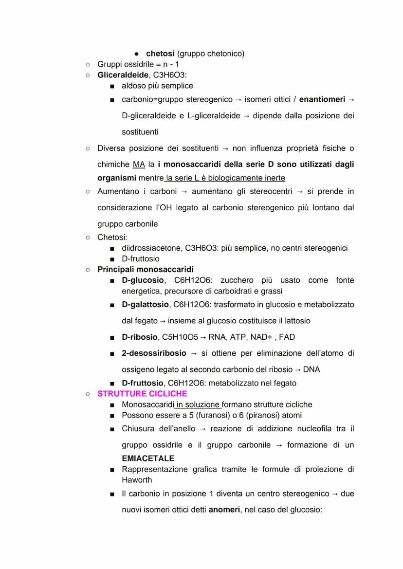 Introduzione
• Biomolecole: molecole che svolgono un ruolo nei sistemi biologici
Caratteristiche:
● Biochimica → studio delle biomolecole
●
