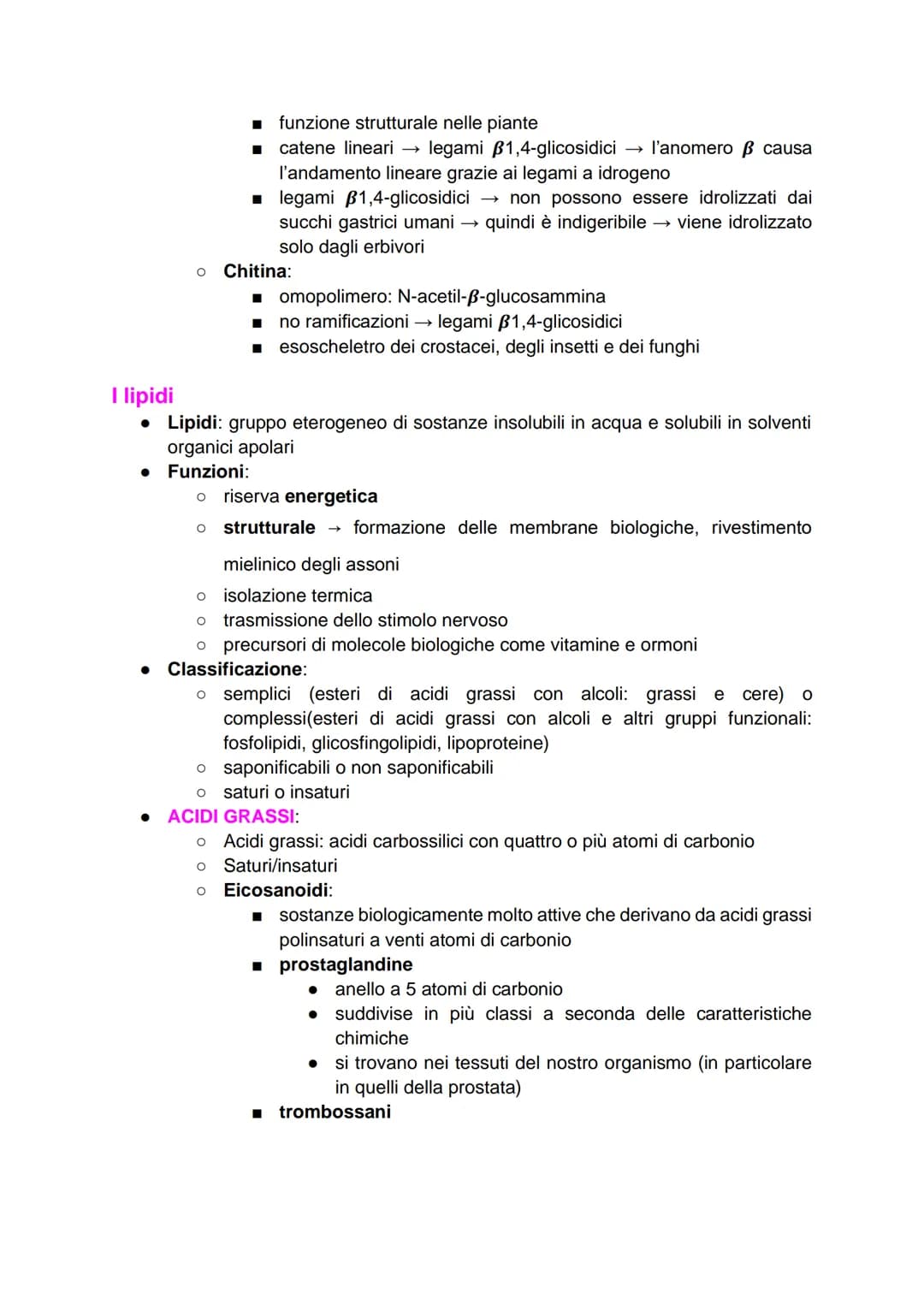 Introduzione
• Biomolecole: molecole che svolgono un ruolo nei sistemi biologici
Caratteristiche:
● Biochimica → studio delle biomolecole
●
