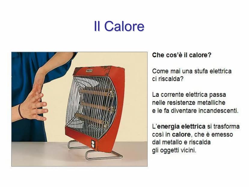 PP
...........................
Il Calore
e
la Temperatura PP
...........................
Il Calore
e
la Temperatura Che differenza c'è tra u