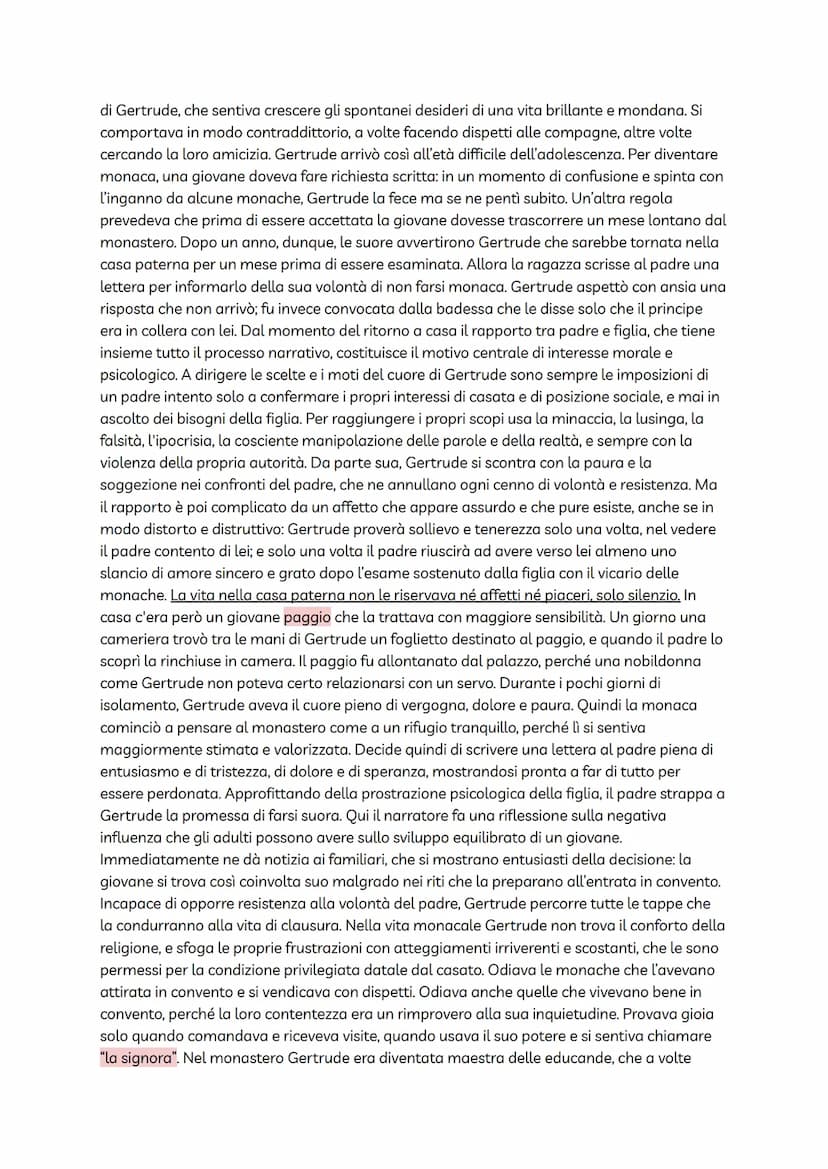 La Monaca di Monza
La Monaca di Monza, il cui nome di battesimo è Gertrude, è uno dei personaggi più
affascinanti del romanzo "I Promessi Sp