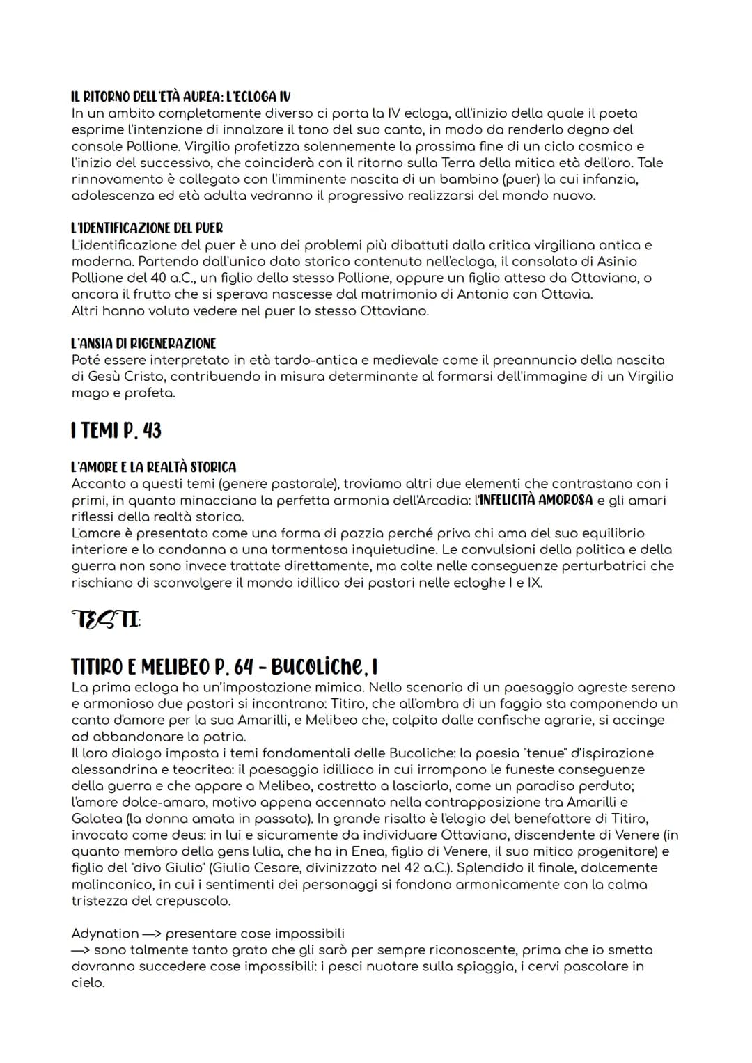 VIRGILIO
BIOGRAFIA P. 37
Publio Virgilio Marone nasce nel 70 A.C. ad ANDES villaggio non lontano da Mantova, compie i
primi studi a Cremona,