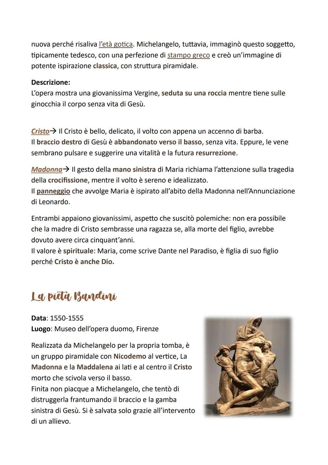 Michelangelo Buonarrotti
La vita
Michelangelo è nato a Caprese nel 1475 ed è
morto a Roma nel 1564.
È stato uno scultore, pittore, architett