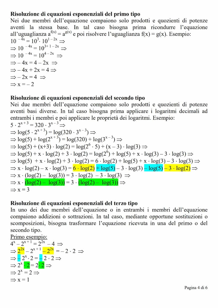 Funzione esponenziale
Si chiama funzione esponenziale ogni funzione del tipo:
y = a*
con a € ]0;1[]1; + x[
. Il dominio è R.
Il grafico non 