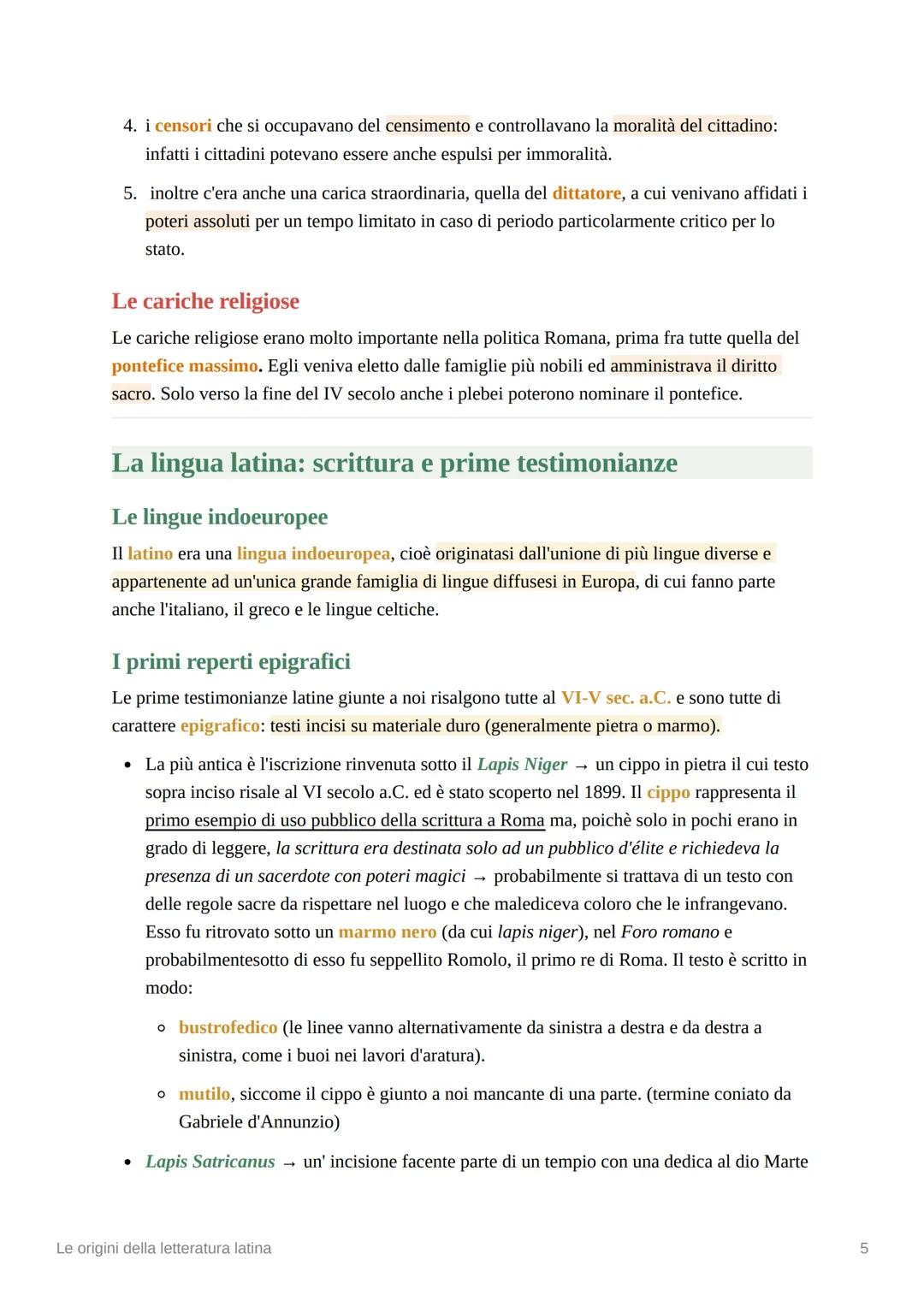 Le origini della letteratura latina
Come sono giunti a noi i testi della letteratura latina
I testi latini sono giunti a noi grazie ad un pe
