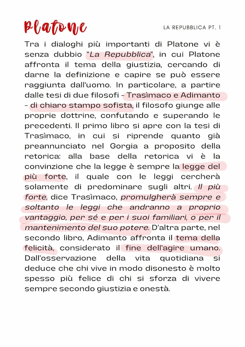 platone
è considerato il
greco
filosofo
di
Insieme ad Aristotele, Platone
successore dell'importante
Socrate, in quanto riprende alcune dell