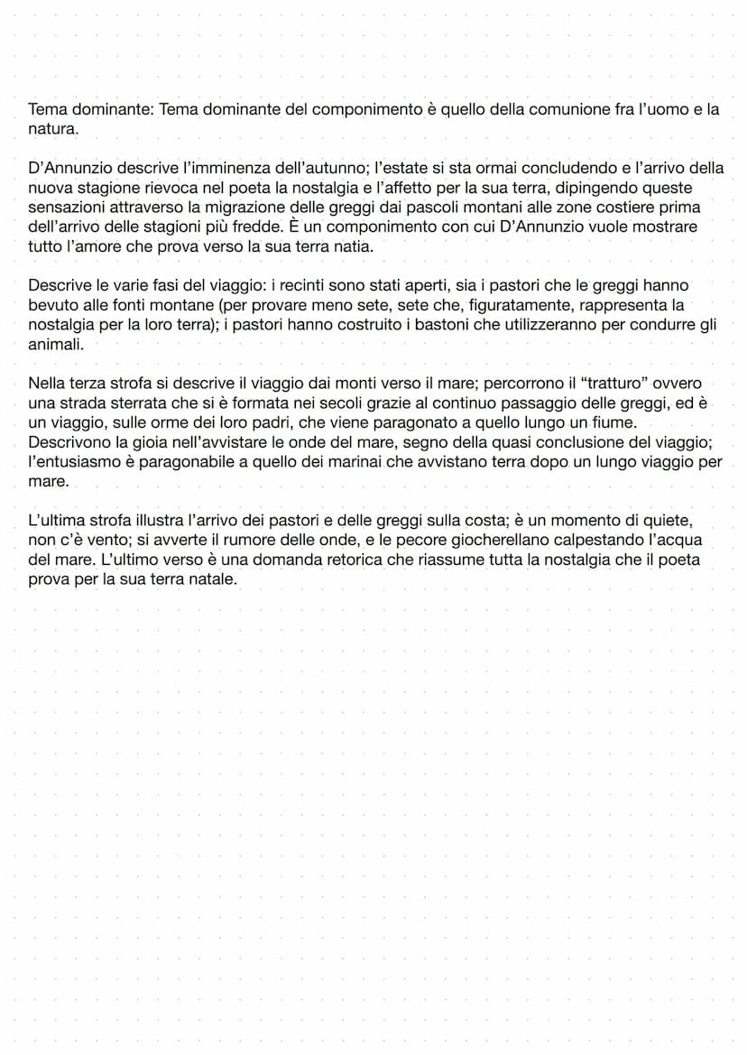 audiolettura
La nostalgia
del passato
T 15.
I pastori
La lirica, la cui data di composizione è ignota, fa parte dell'ultima sezione di Alcyo