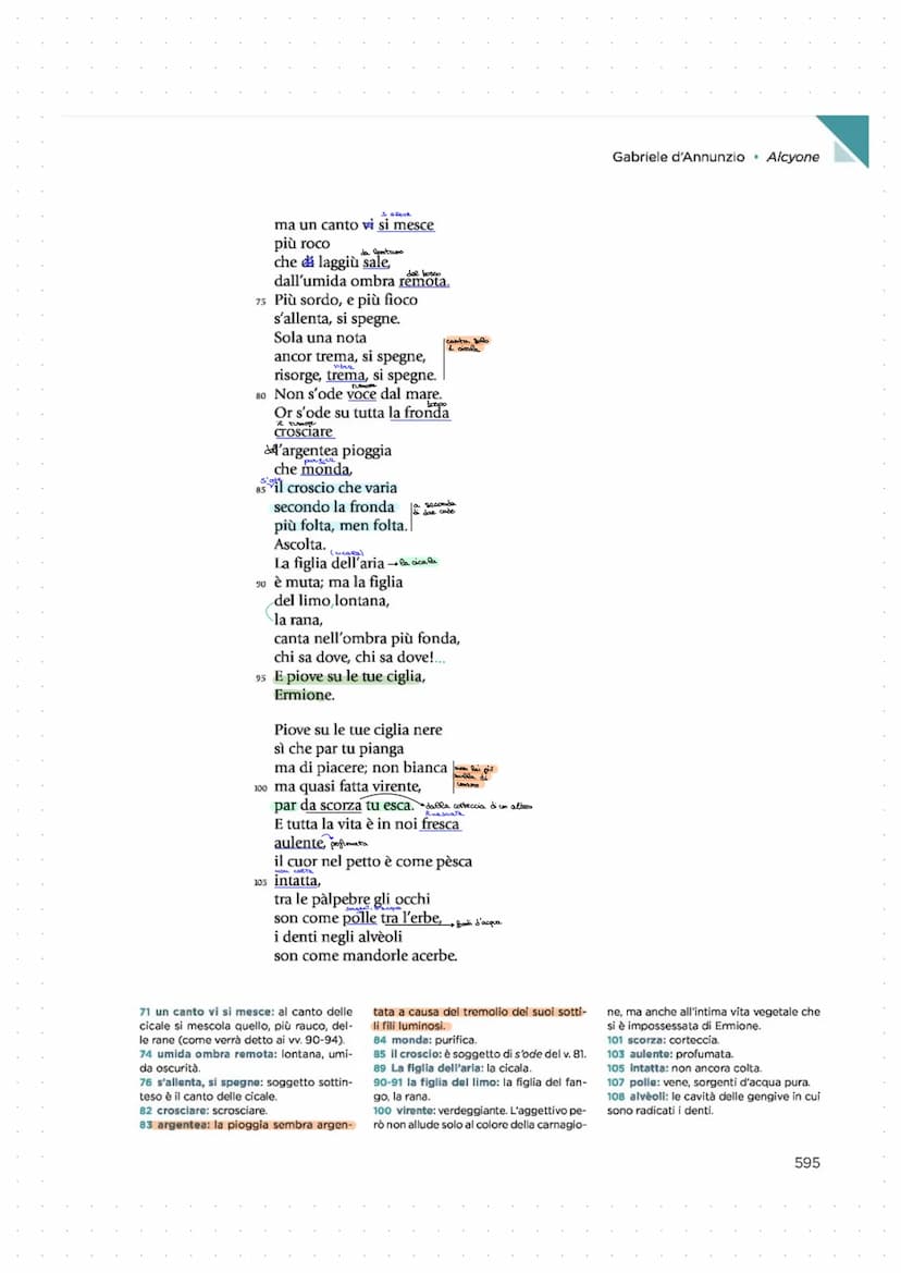 audiolettura
La nostalgia
del passato
T 15.
I pastori
La lirica, la cui data di composizione è ignota, fa parte dell'ultima sezione di Alcyo