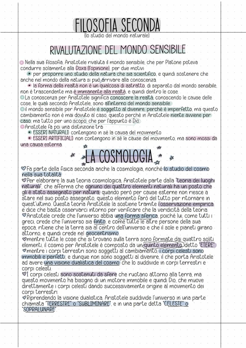ARISTOTELE
CONTESTO SOCIALE, CULTURALE E STORICO
Mentre Platone vive in un periodo in.
cui di fronte alla crisi di Atene si nutriva
ancora u