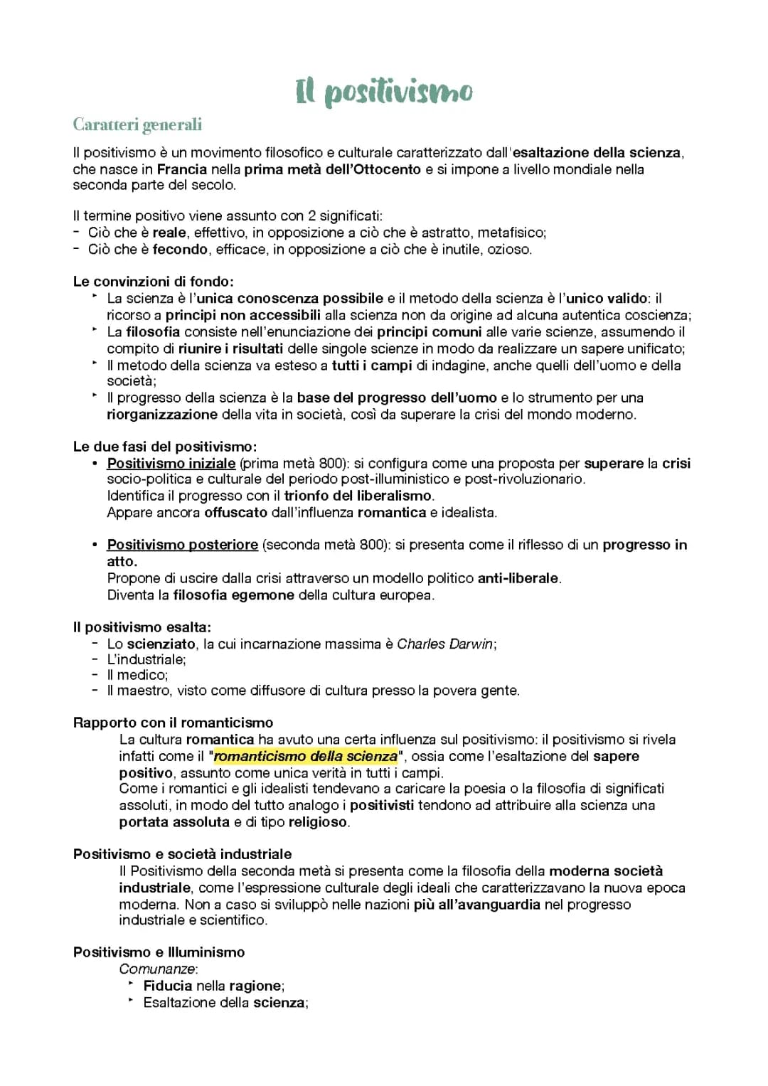Positivismo