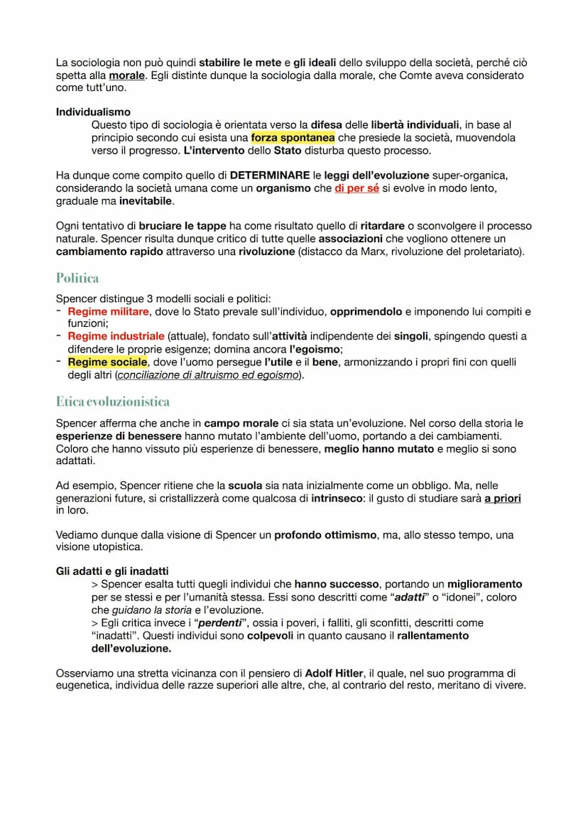 Il positivismo
Caratteri generali
Il positivismo è un movimento filosofico e culturale caratterizzato dall'esaltazione della scienza,
che na