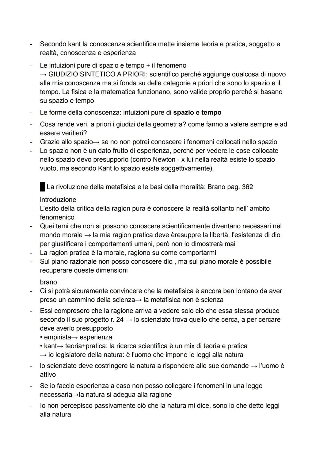 IMMANUEL KANT (1724-1804)
3 opere fondamentali:
Critica della ragion pura, 1781 → ragione che ragiona in termini astratti, ragione
teoretica