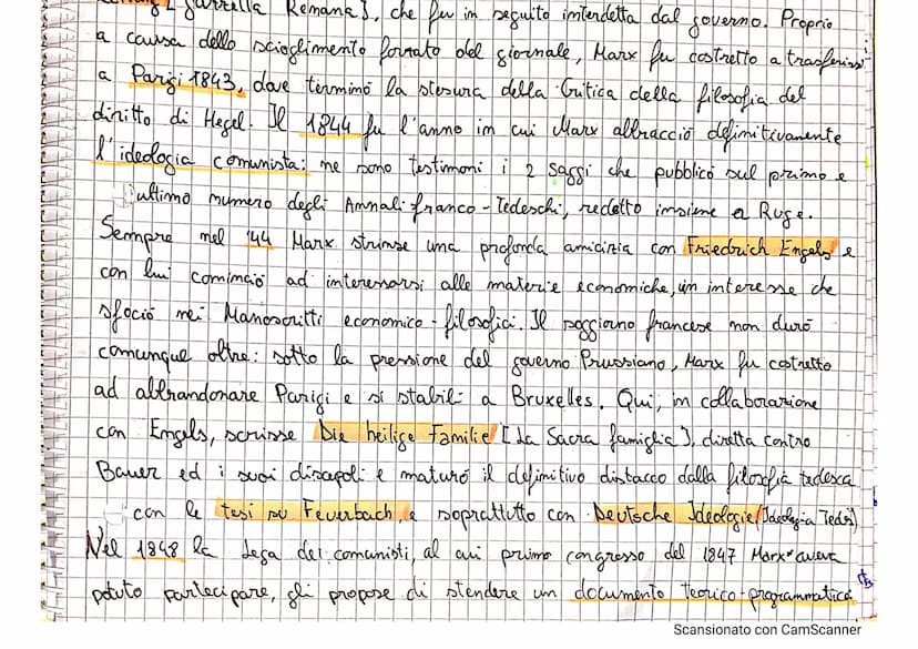 Karl
@ora.scrivol
Marx
Scienze umane
Scansionato con CamScanner D
7
F
D
D
D
70
44449
LIS
[415]
Karl Marx: masce il s maggio 1818
a Treviri, 